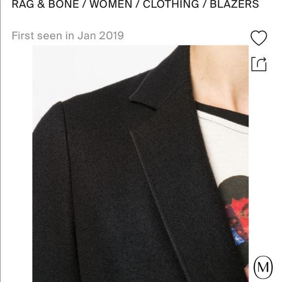 rag & bone Lexington Wool Blazer - Picture 3 of 15